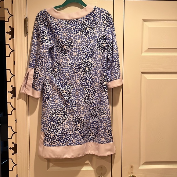 Blue/white Jude Connally dress - Picture 5 of 6